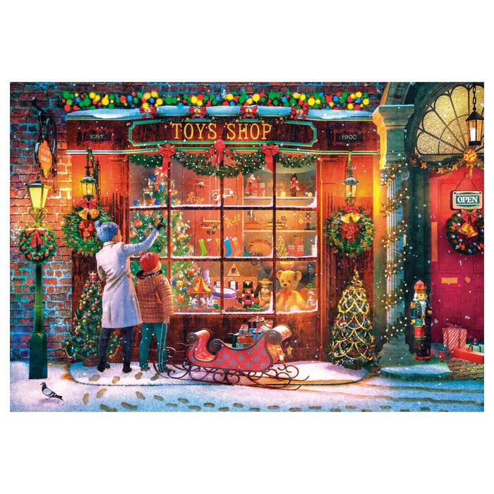 Imagen 2 - Puzzle Tienda De Juguetes Antiguos 500Pzs