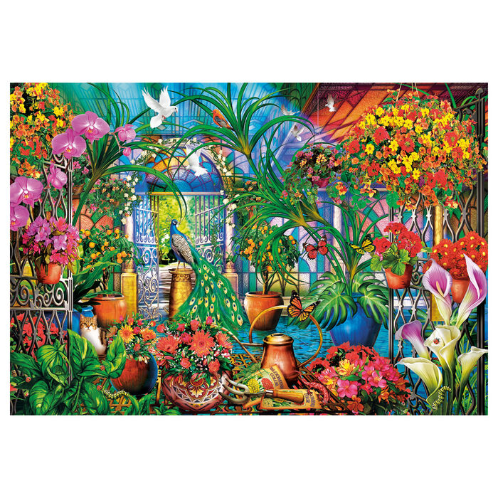 Imagen 2 - Puzzle Cuidadores Del Invernadero 500Pzs