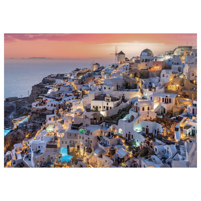 Imagen 2 - Puzzle Sombras De Santorini 1000Pzs