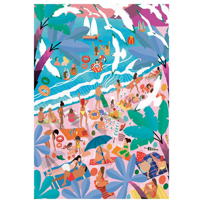Imagen 2 - Puzzle Domingo En La Playa 1000Pzs