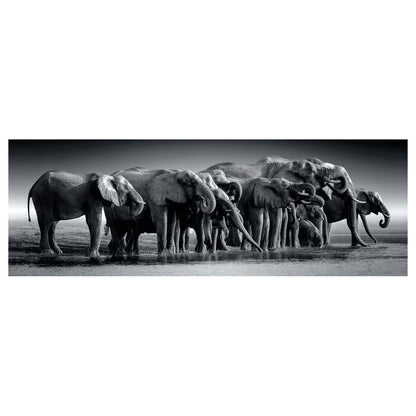 Imagen 2 - Puzzle Panorama Manada De Gigantes 1000Pzs