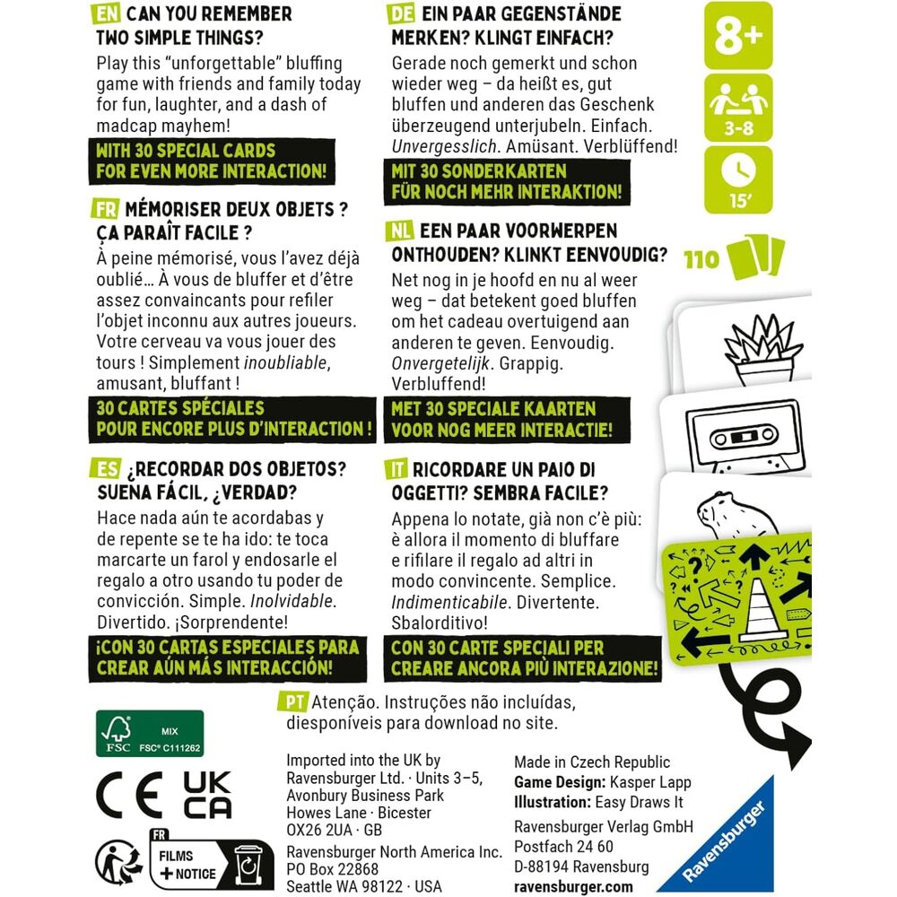 Imagen 4 - Juego Cartas That's Not A Hat