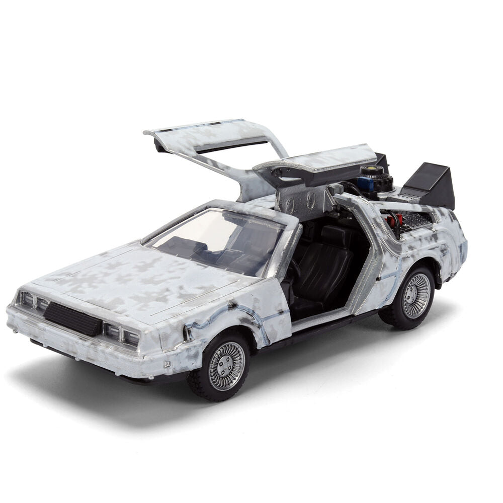 Imagen 2 - Replica Dlorean Efecto Hielo Time Machine 40Th Anniversary Regreso Al Futuro