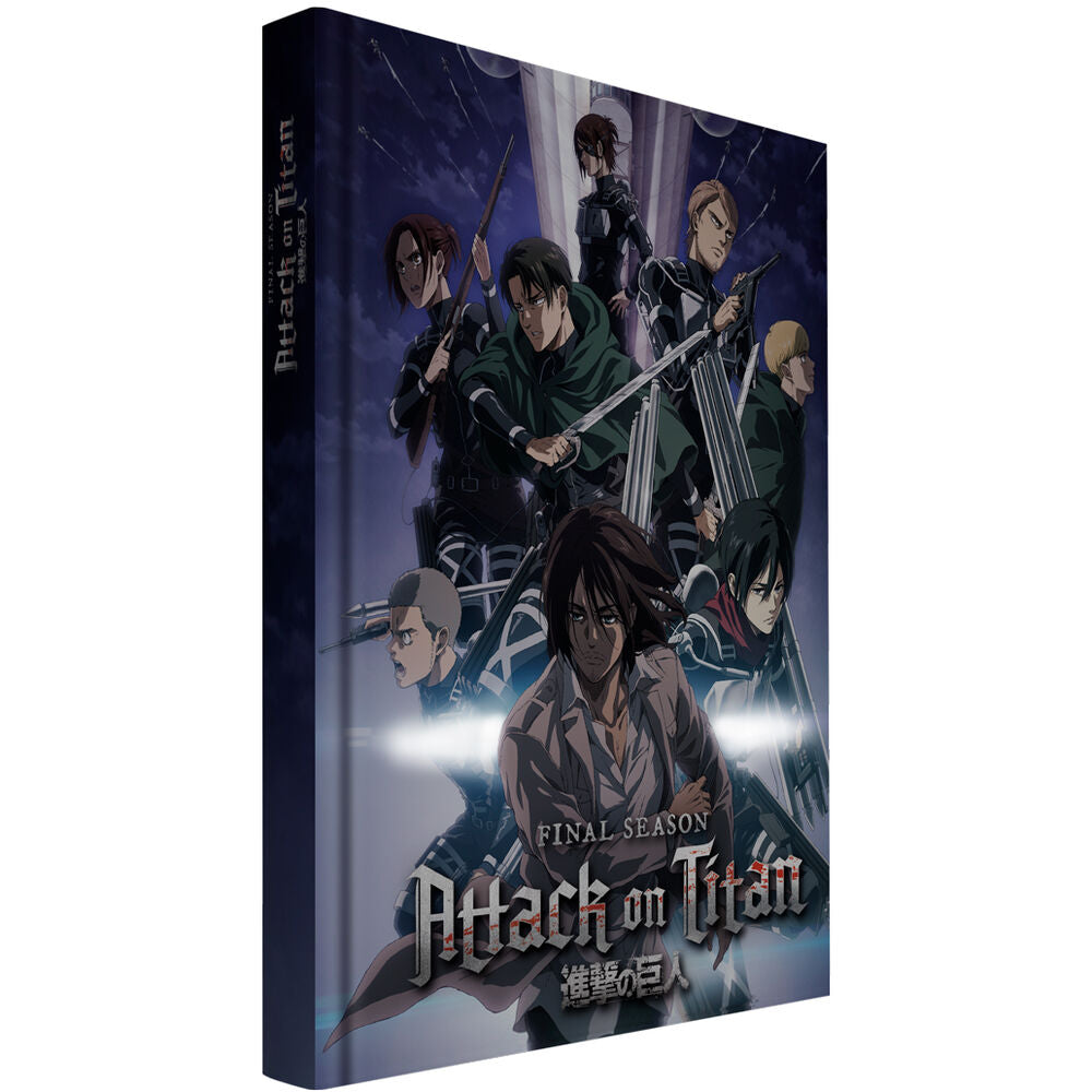 Imagen 1 - Cuaderno Con Luz Attack On Titans