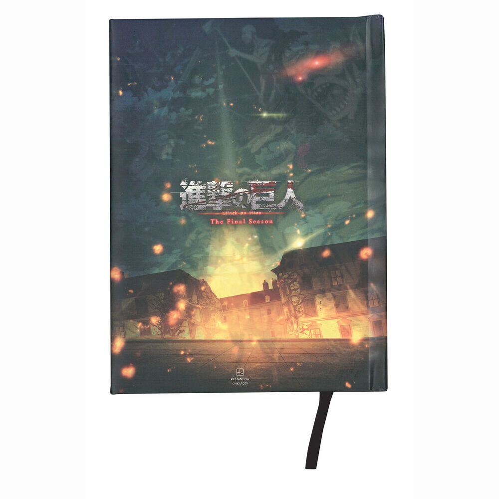 Imagen 5 - Cuaderno Con Luz Strugglen Attack On Titans