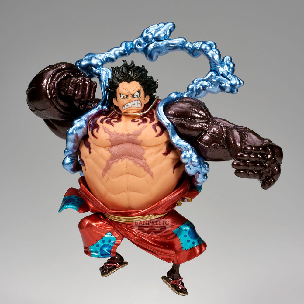 Imagen 3 - Figura Monkey D Luffy Gear 4 Boundman King Of Artist One Piece 17Cm