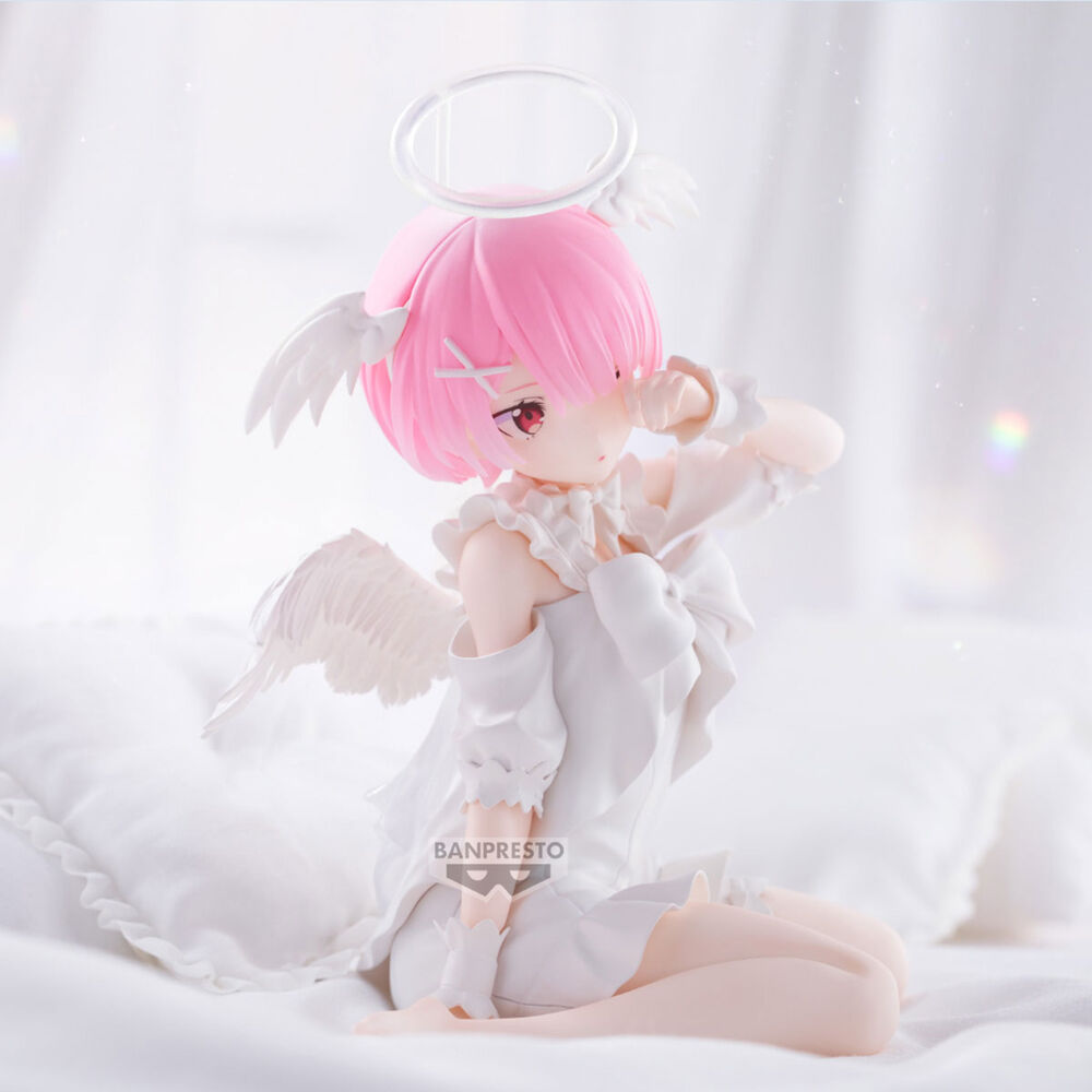 Imagen 4 - Figura Ram Sweet Angel Relax Time Re:zero Starting Life In Another World 13Cm