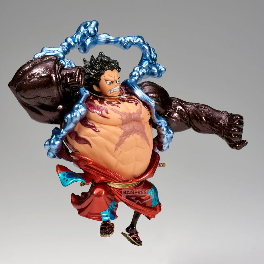 Imagen 4 - Figura Monkey D Luffy Gear 4 Boundman King Of Artist One Piece 17Cm