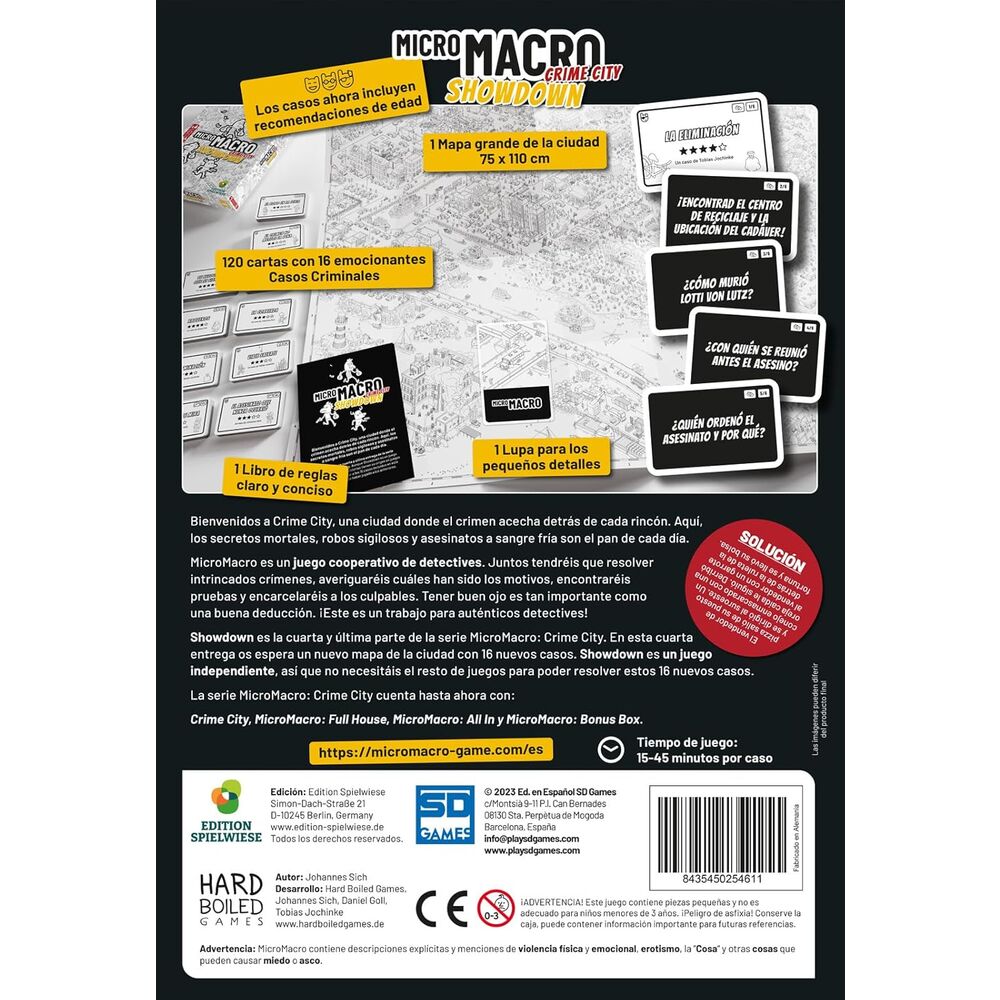 Imagen 2 - Juego Micro Macro Showdown Español