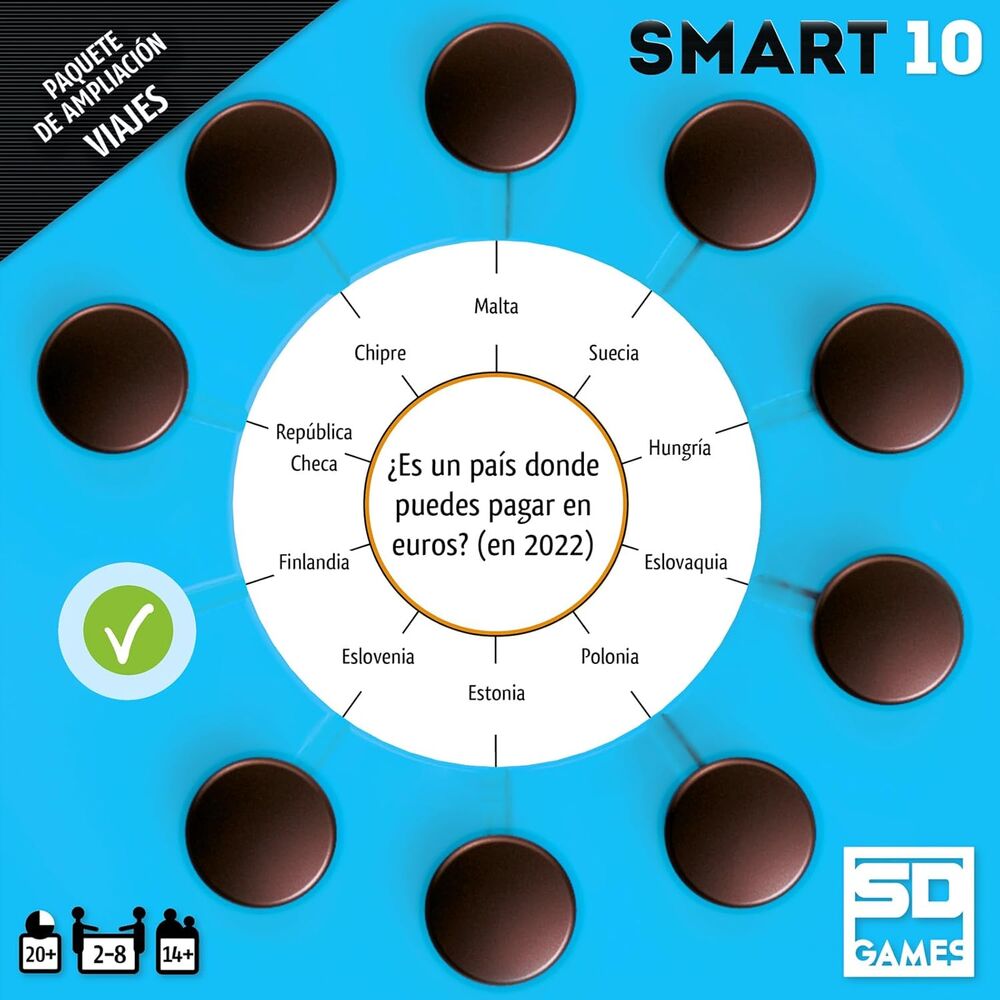 Imagen 2 - Expansion Viajes Juego Smart 10 Español