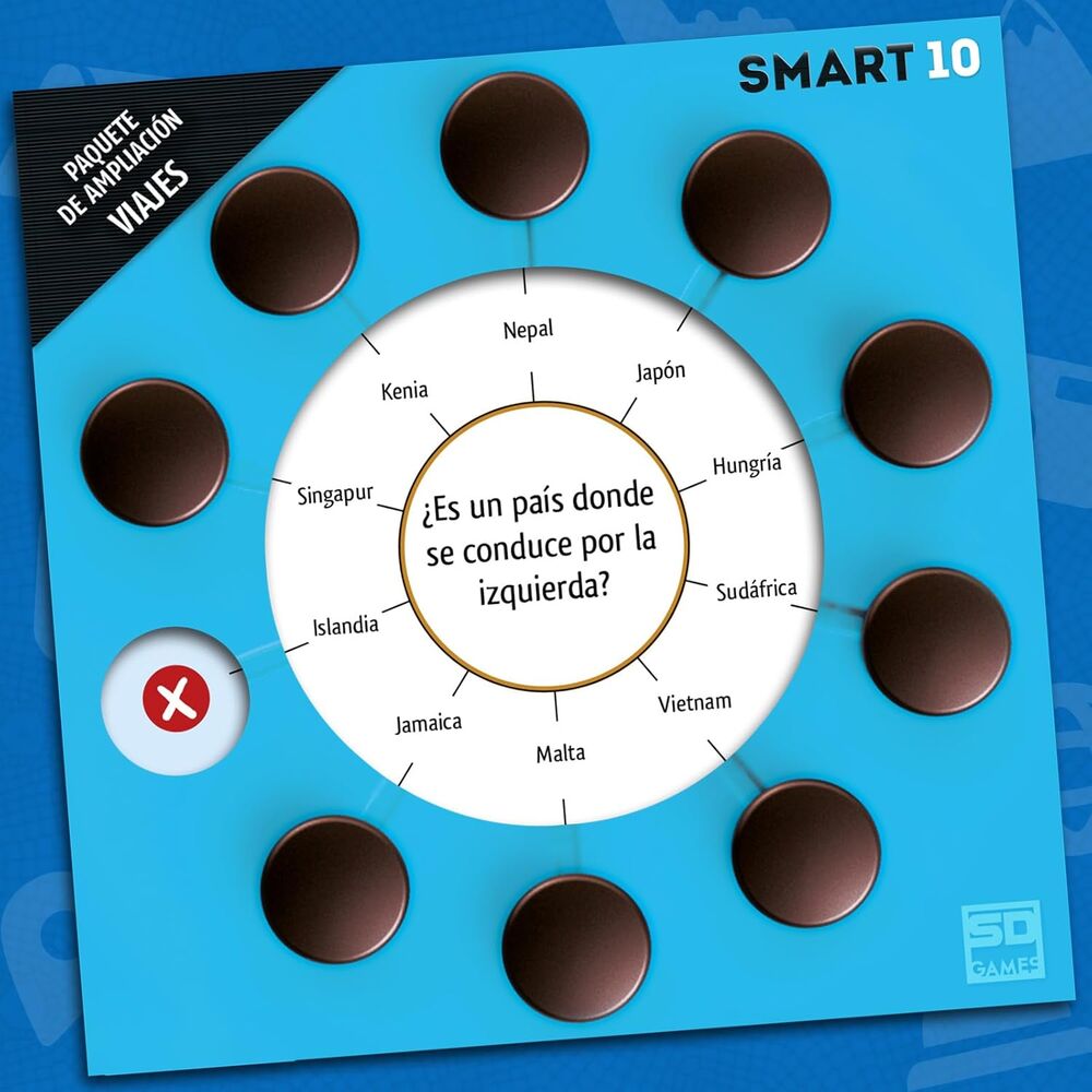 Imagen 5 - Expansion Viajes Juego Smart 10 Español