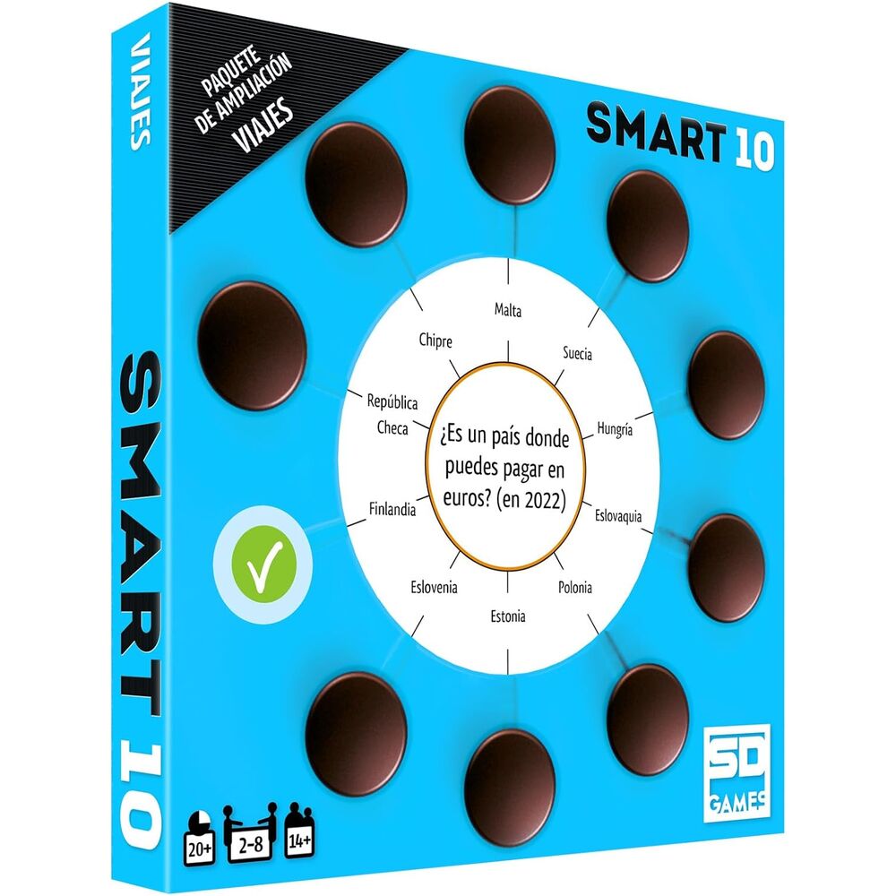 Imagen 1 - Expansion Viajes Juego Smart 10 Español