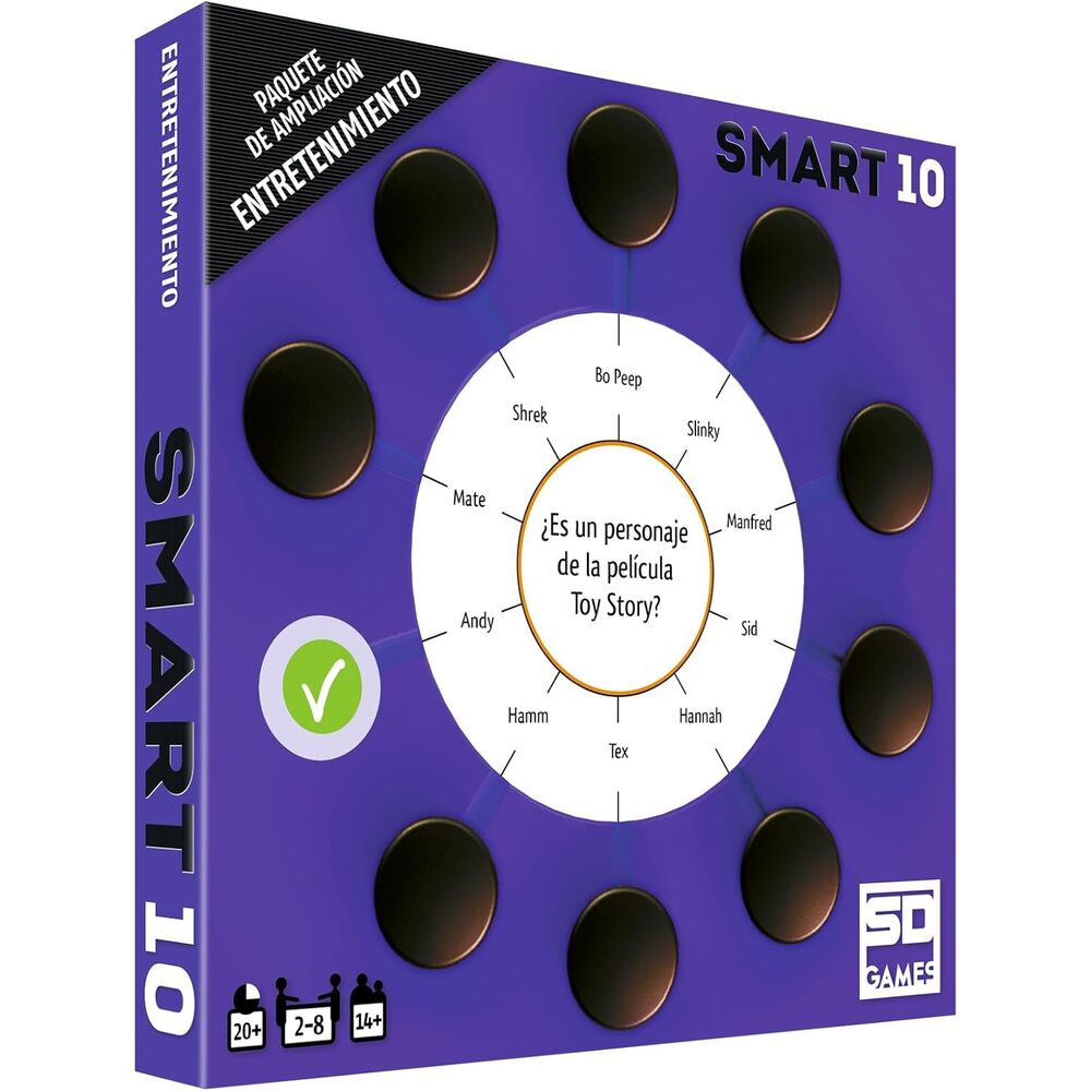 Imagen 1 - Expansion Entretenimiento Juego Smart 10 Español