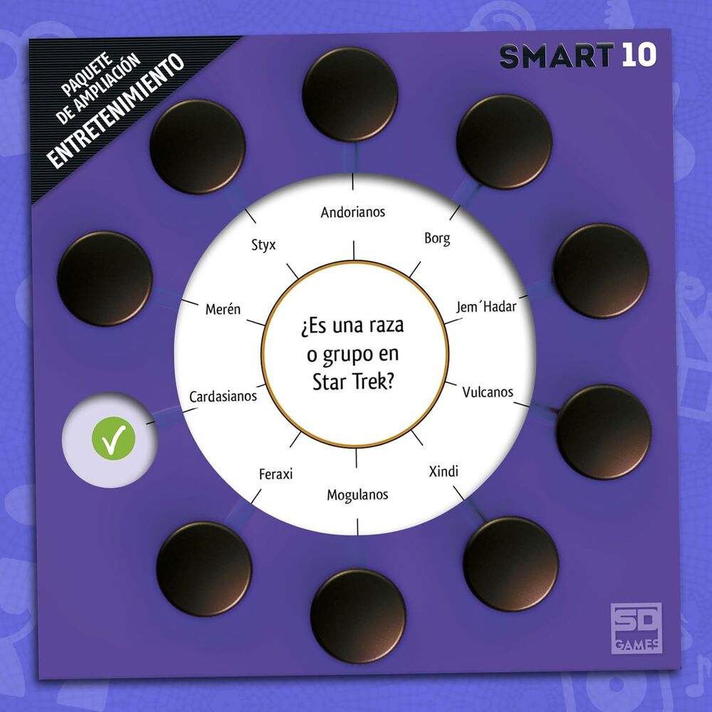 Imagen 3 - Expansion Entretenimiento Juego Smart 10 Español