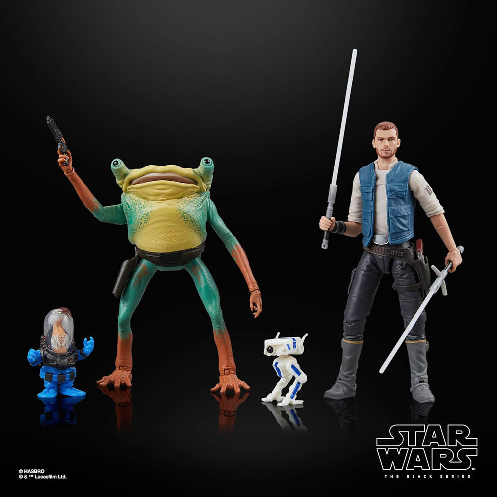 Imagen 3 - Blister 2 Figuras Cal Kestis Turgle & Skoova Stev Star Wars 15Cm