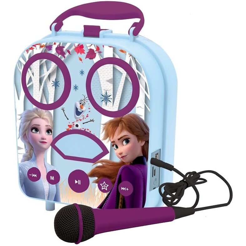 Imagen 2 - Maleta Karaoke Frozen Disney Portatil