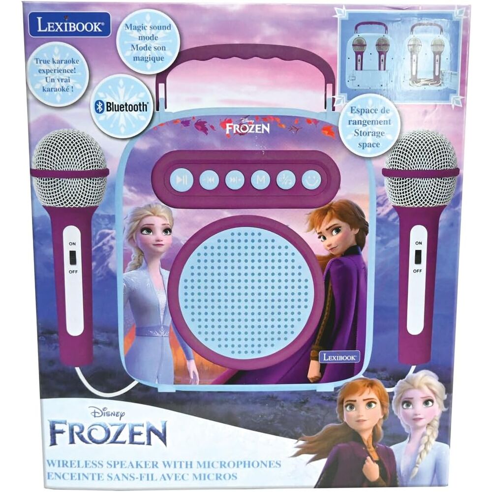 Imagen 4 - Maleta Karaoke Frozen Disney Portatil