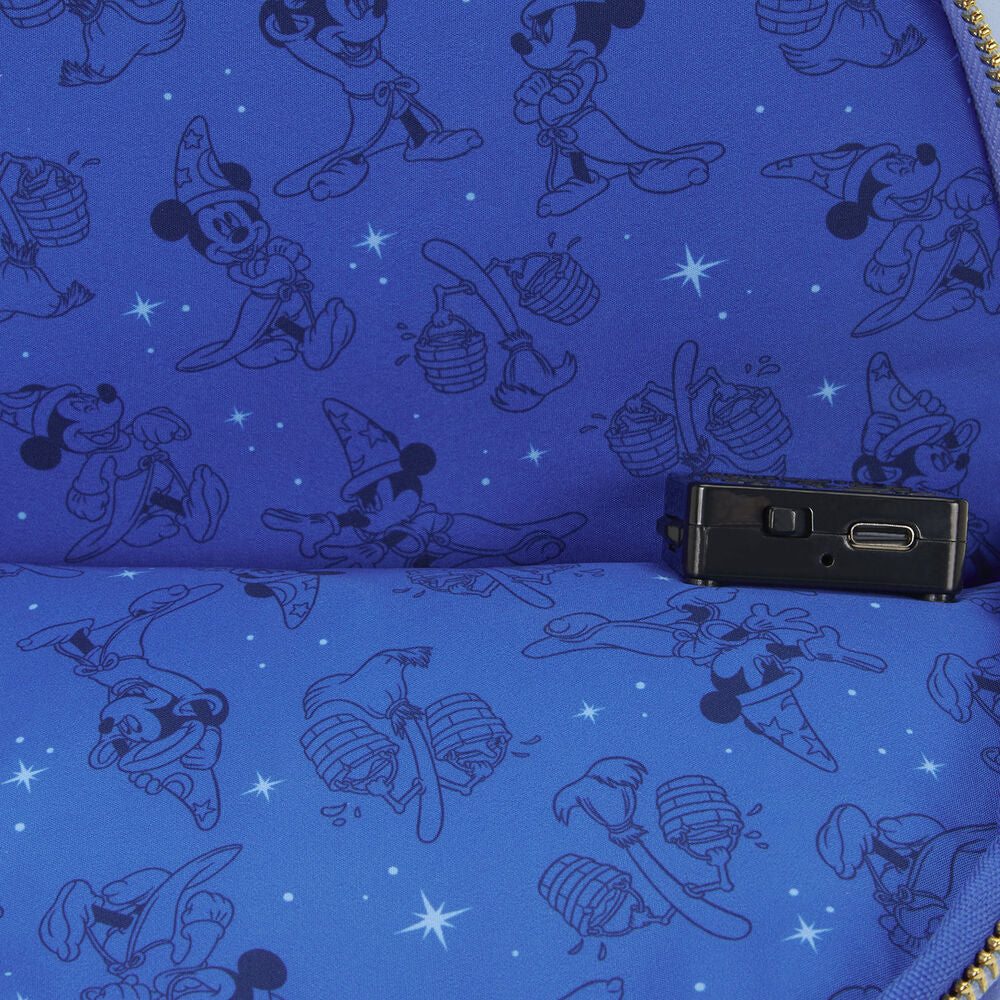 Imagen 5 - Mochila Fantasia Mickey Disney Loungefly 26Cm