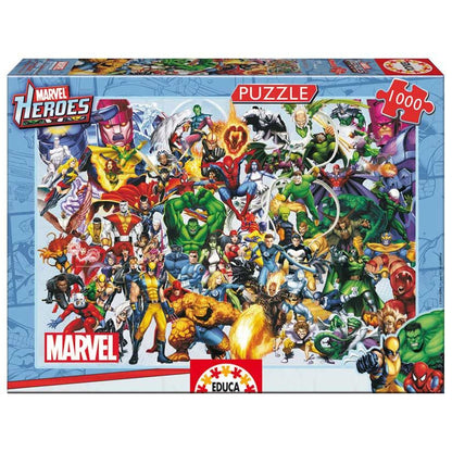 Imagen 2 de Puzzle Heroes De Marvel 1000Pzs