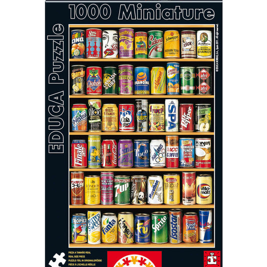 Imagen 1 de Puzzle Latas 1000Pzs