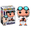 Imagen de Figura Pop Regreso Al Futuro Dr Emmet Brown parte de nuestra colección en Espadas y más, sitio oficial.