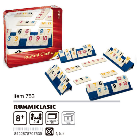 Imagen 2 - Rummiclasic Caja Metal