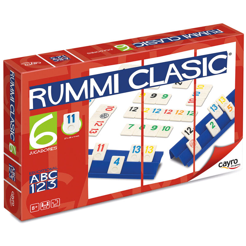 Imagen 1 - Juego Rummiclasic 6 Jugadores Plus
