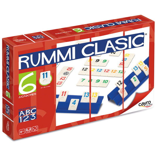 Imagen 1 - Juego Rummiclasic 6 Jugadores Plus