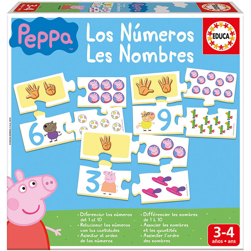 Imagen 2 de Juego Aprendo Los Numeros Peppa Pig