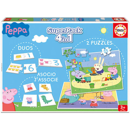 Imagen 2 de Super Pack 4 En 1 Peppa Pig