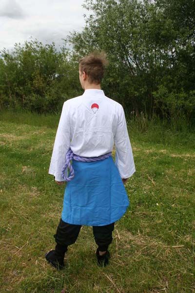 Cosplay costume for "Sasuke Uchicha" from the "Naruto Shippuden" series