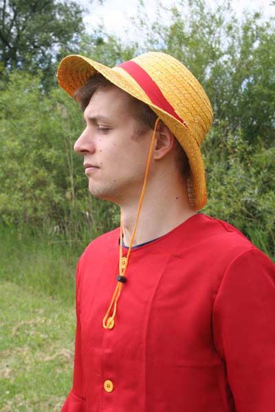 Cosplay de "Monkey D. Luffy" da série "One Piece"