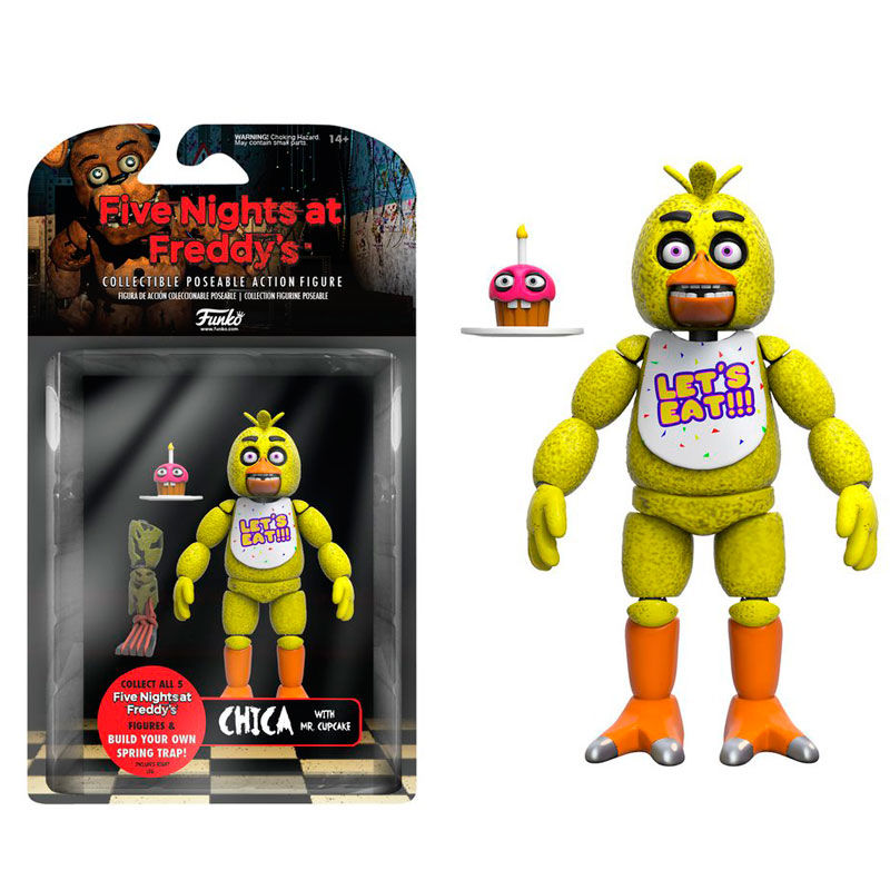 Imagen de Figura Five Nights At Freddys Chica parte de nuestra colección en Espadas y más, sitio oficial.
