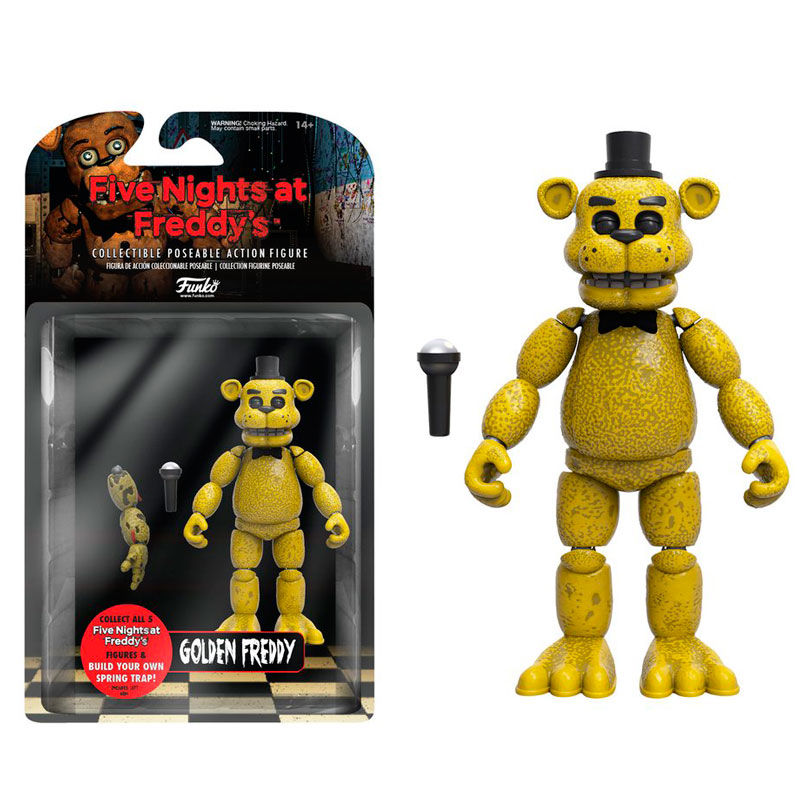 Imagen 1 - Figura Five Nights At Freddys Gold Freddy