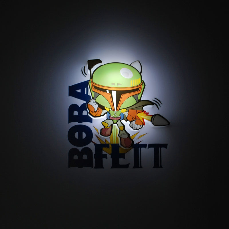 Imagen 2 - Lampara 3D Light Fx Mini Boba Fett Star Wars