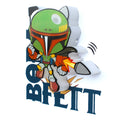 Imagen 3 - Lampara 3D Light Fx Mini Boba Fett Star Wars