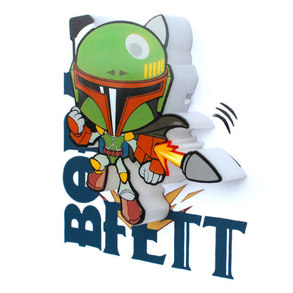 Imagen 3 - Lampara 3D Light Fx Mini Boba Fett Star Wars