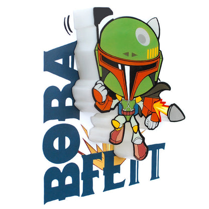 Imagen 5 - Lampara 3D Light Fx Mini Boba Fett Star Wars