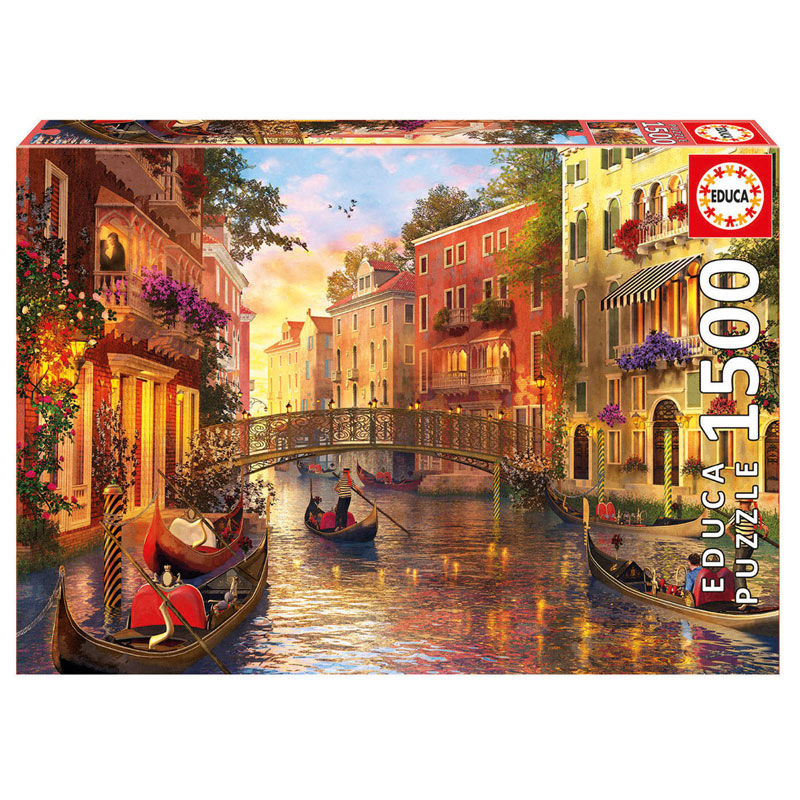 Imagen 1 de Puzzle Atardecer En Venecia 1500Pzs