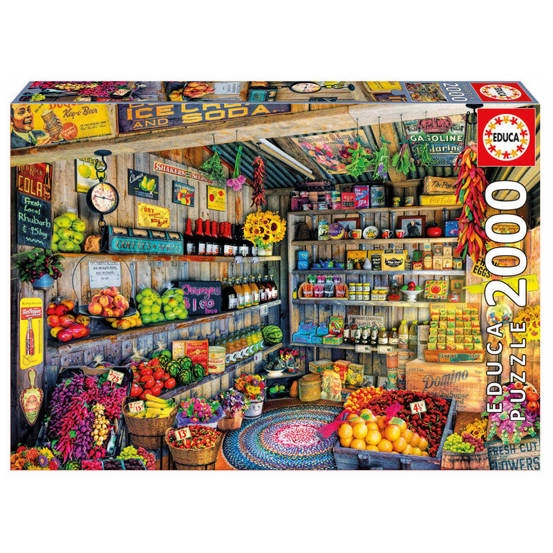 Imagen 1 - Puzzle Tienda De Comestibles 2000Pzs