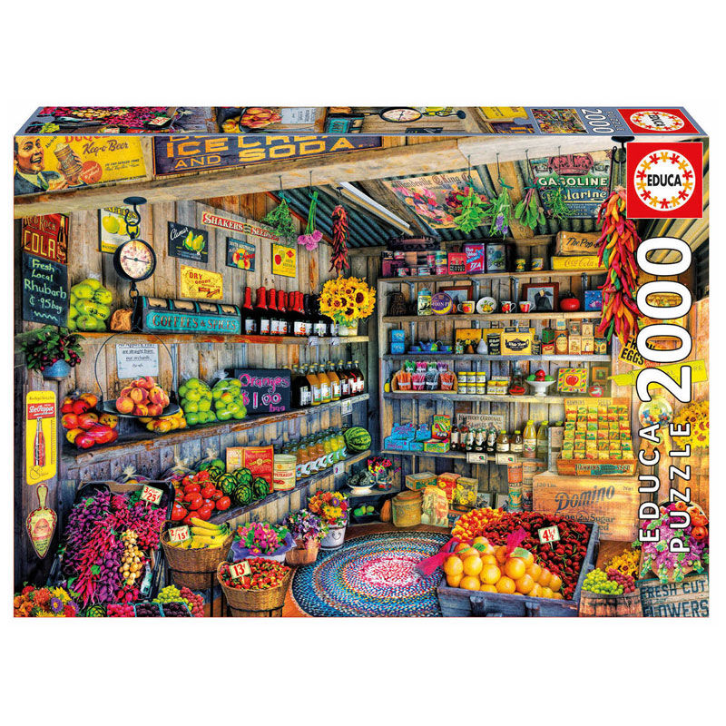 Imagen 1 de Puzzle Tienda De Comestibles 2000Pzs