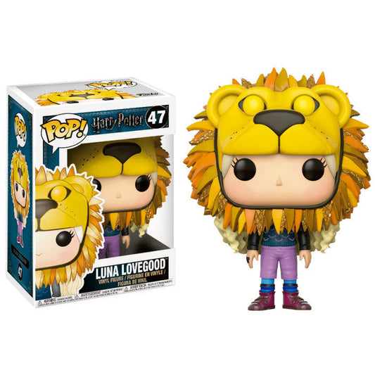 Imagen 1 de Figura Pop Harry Potter Luna Lovegood With Lion Head