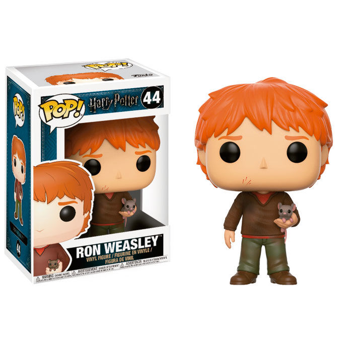 Imagen 1 de Figura Pop Harry Potter Ron Weasley With Scabbers