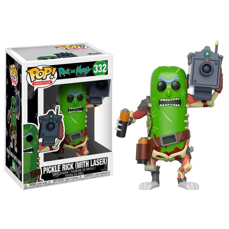 Imagen 1 de Figura Pop Rick & Morty Pickle Rick With Laser