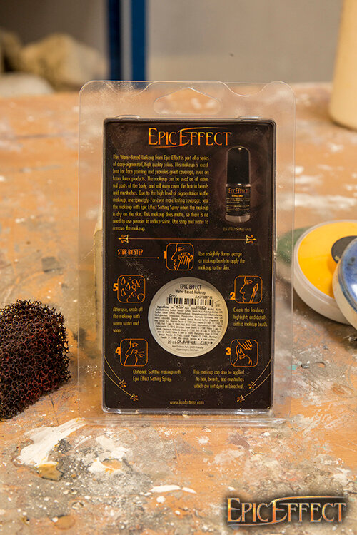 Imagen única de: Maquillaje A Base De Agua - Negro