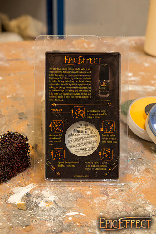 Imagen única de: Maquillaje A Base De Agua - Marrón Oscuro