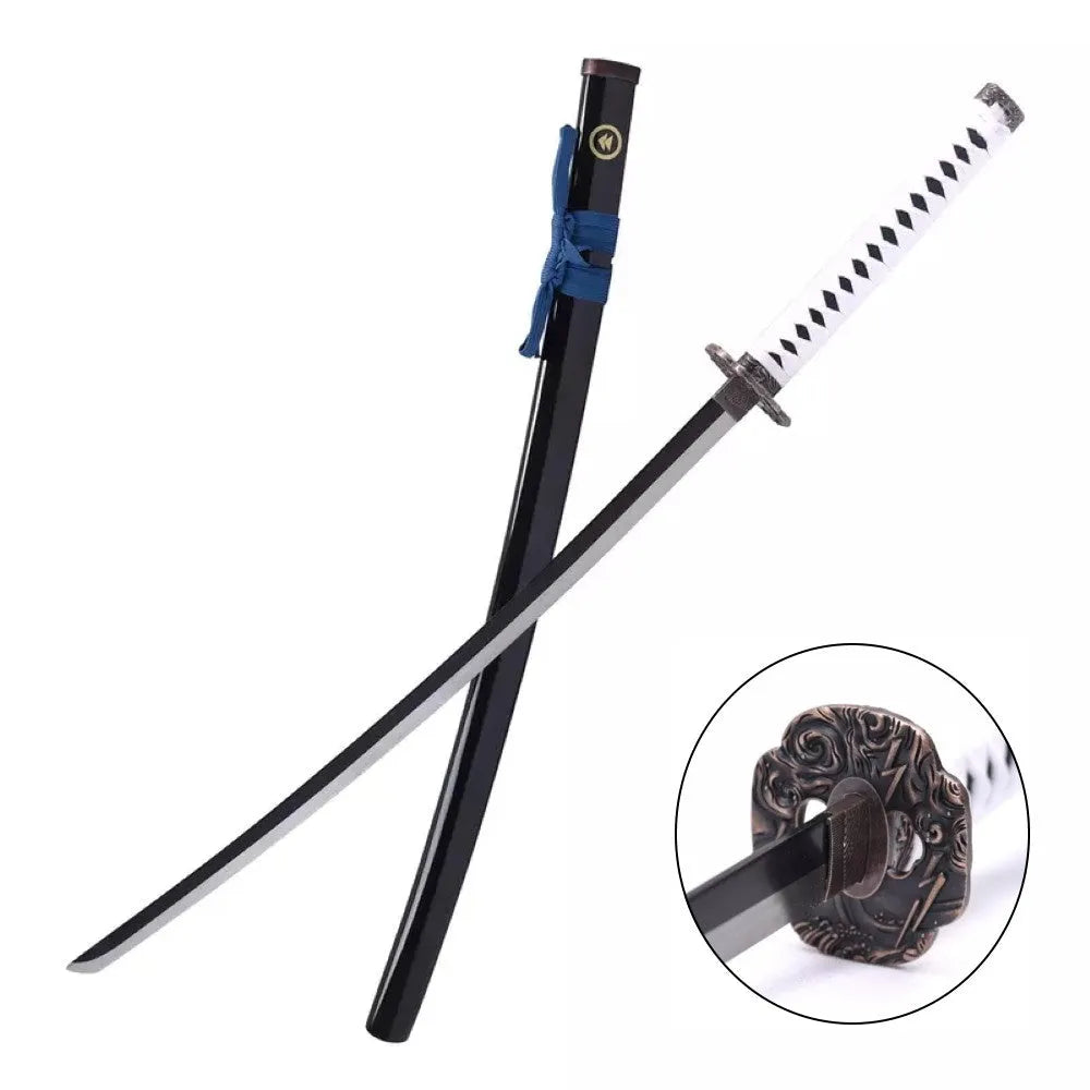 Imagen de Katana de Jin Sakai de Ghost of Tsushima parte de nuestra colección en Espadas y más, sitio oficial.