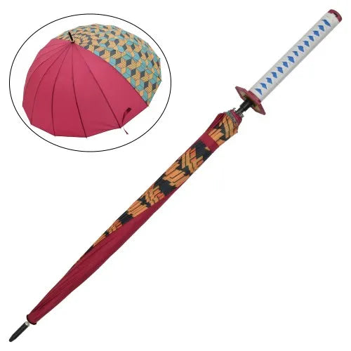 Imagen de Katana Paraguas de Giyu Tomioka (ZS654YS-5) parte de nuestra colección en Espadas y más, sitio oficial.