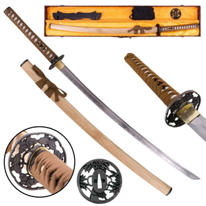 Imagen de katana funcional Japonesa S2220 parte de nuestra colección en Espadas y más, sitio oficial.