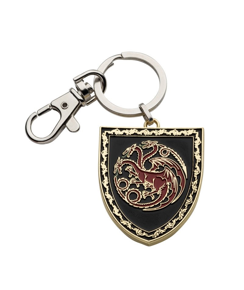 House of Dragon llavero estandarte Targaryen HOTDTARGKC01